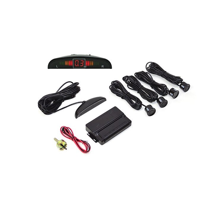 Senzori parcare cu display LED cu 4 receptori