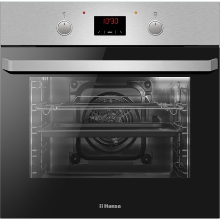 Cuptor incorporabil Hansa BOEI694221, Electric, 65 l, 10 Functii, Grill, Clasa A, Inox