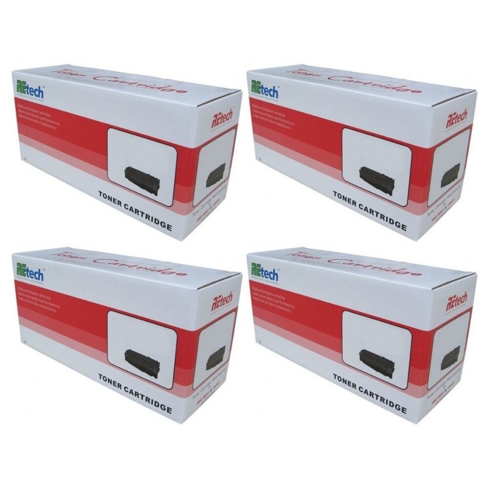 Pachet Compatibil RETECH pentru Xerox 4x 106R04348 Negru 12000pagini