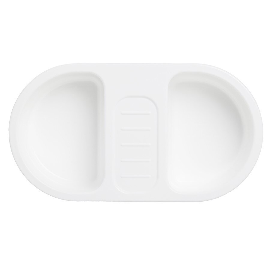 Accesoriu baie pentru spalarea bebelusului BabyDan, Alb, 9 x 23 x 40 cm