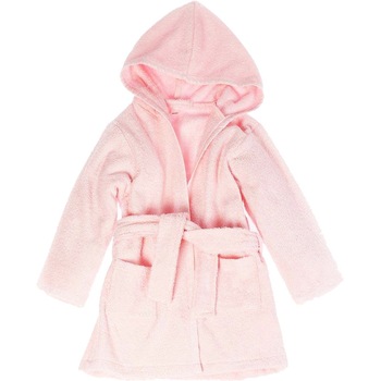 Halat de baie din bumbac, roz 4-5 ani Halat de baie din bumbac, roz 4-5 ani
