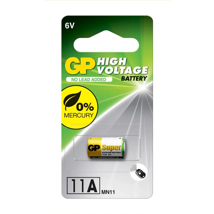 Element GP 6V ultra alcalin 11A MN11 (5 dB/blister) (B1302 / GP11AF-2C5) (B1302)