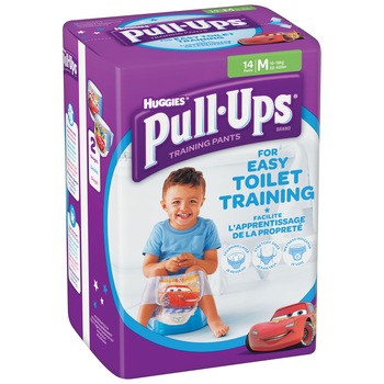 Scutece-chilotel Huggies Pull-Ups 5/M, Boy, 11-18kg, 14 buc Scutece-chilotel Huggies Pull-Ups 5/M, Boy, 11-18kg, 14 buc
