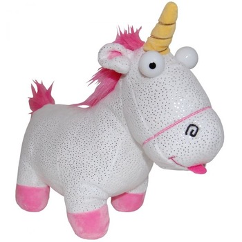 Jucarie din plus Despicable Me - Sparkle Fluffy Unicorn, 24 cm Jucarie din plus Despicable Me - Sparkle Fluffy Unicorn, 24 cm