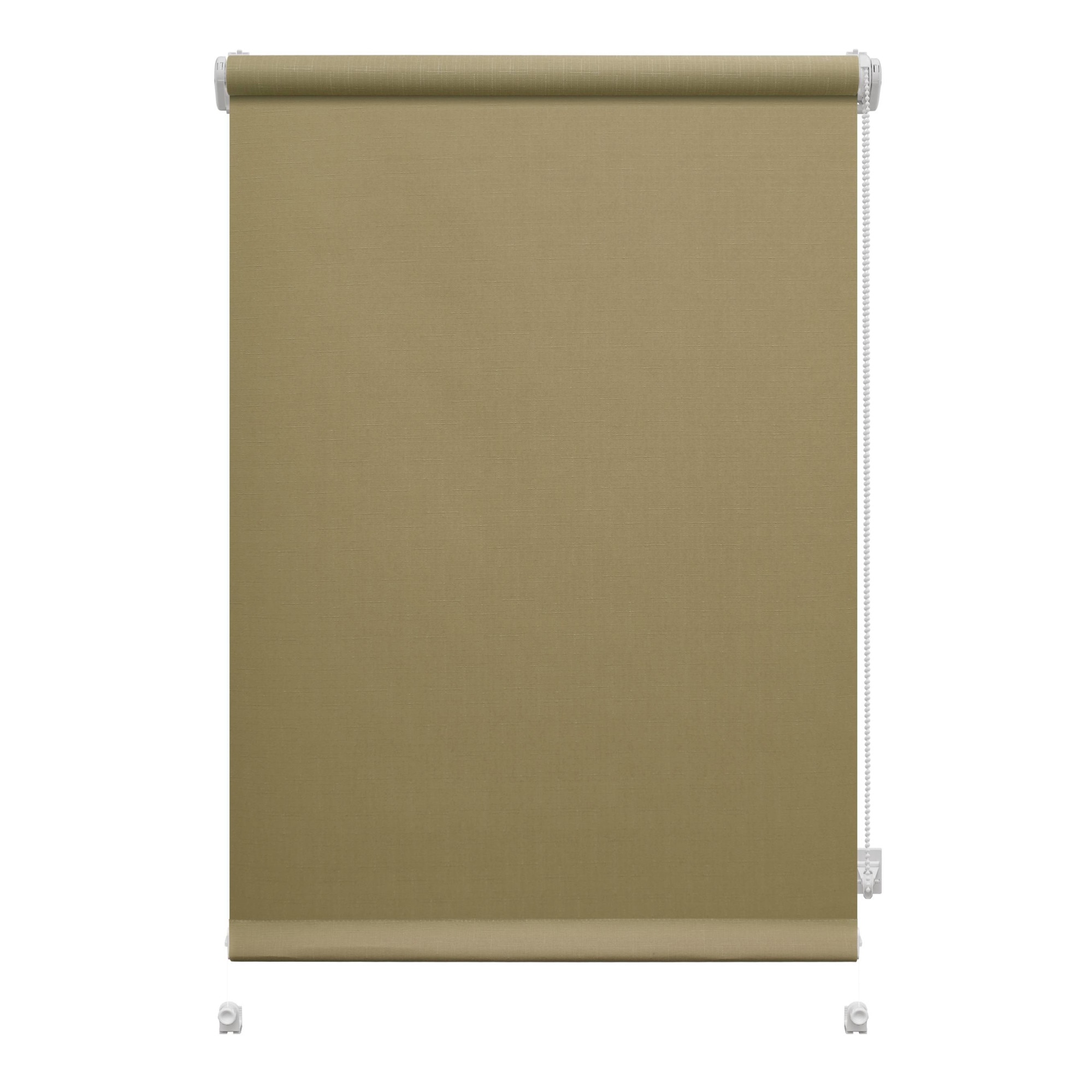 Stor mini Gardinia Shantung, 42,5/150 cm bej inchis 502