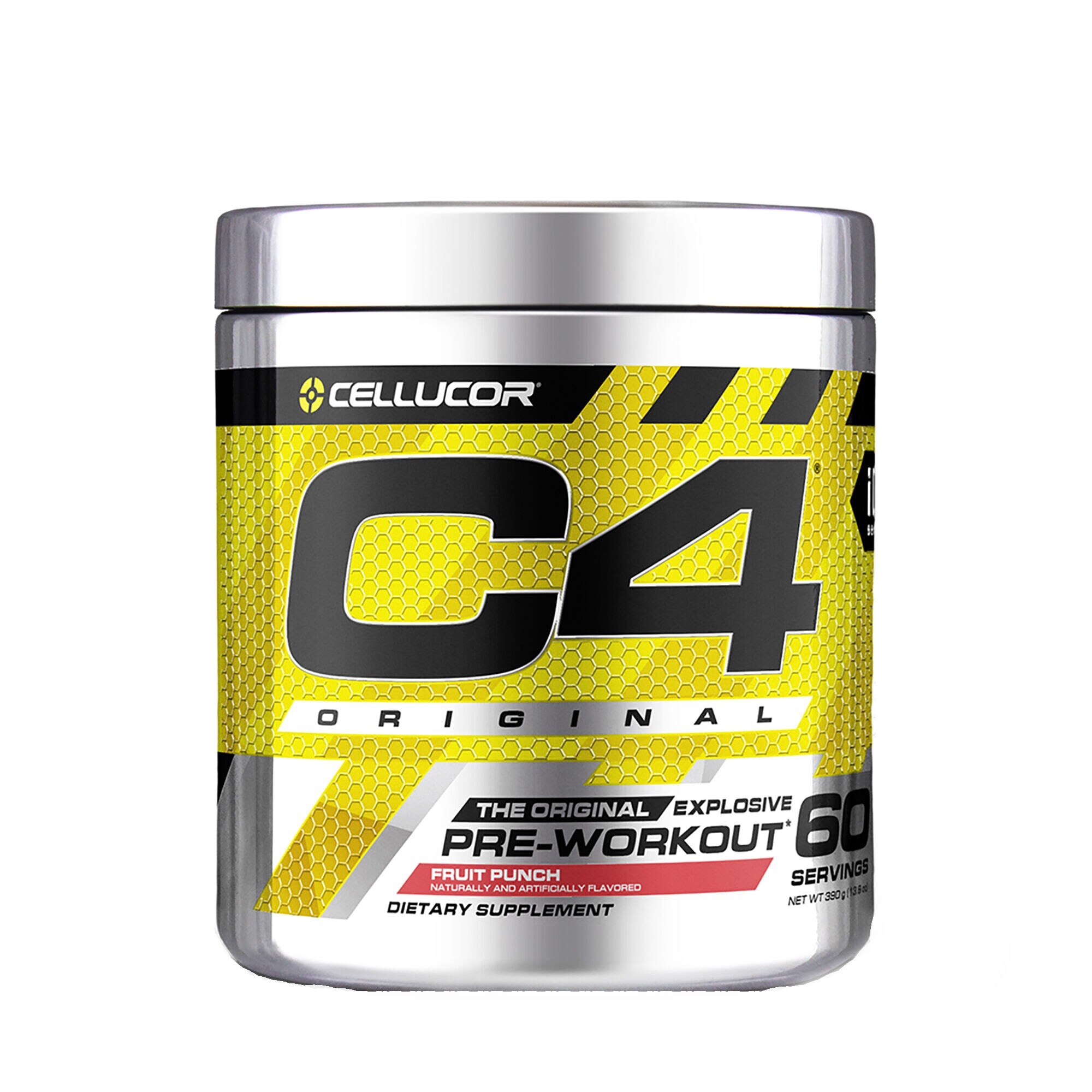 Cellucor® C4® Original, Formula Pre-Workout, cu Aroma de Punch de Fructe, 360 g