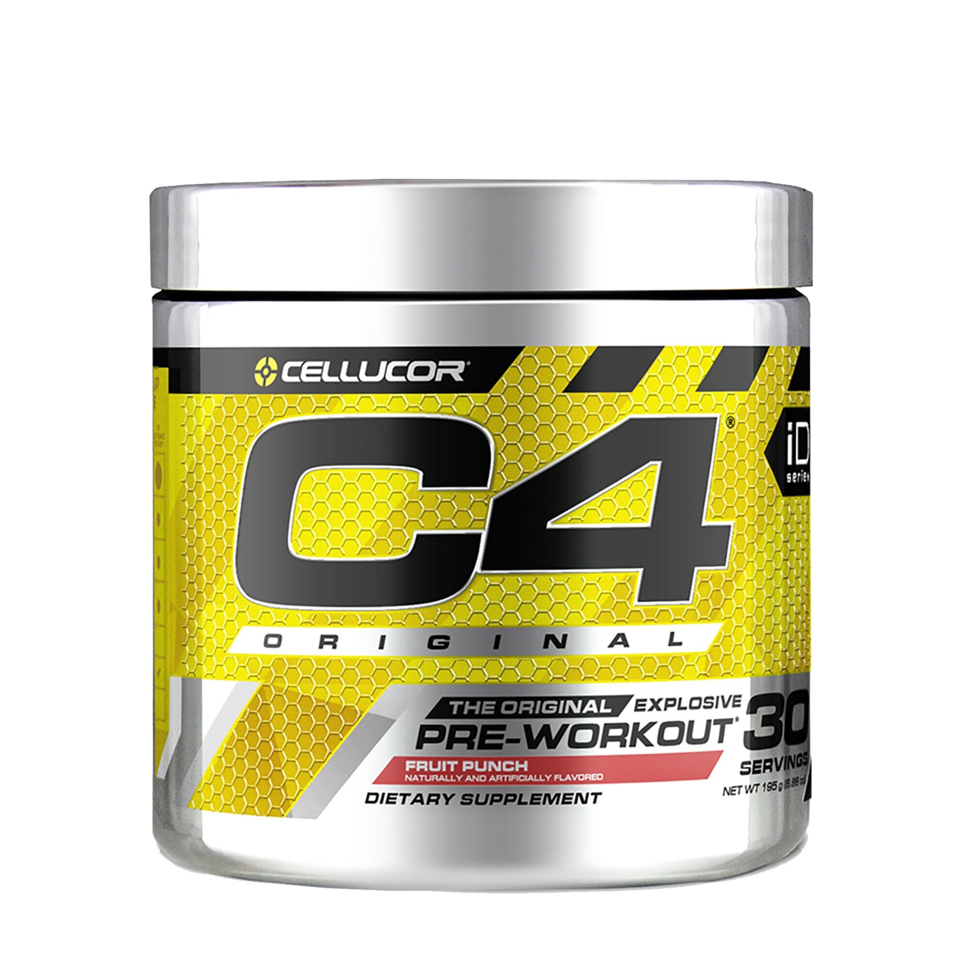 Cellucor® C4® Original, Formula Pre-Workout, cu Aroma de Punch de Fructe, 180 g