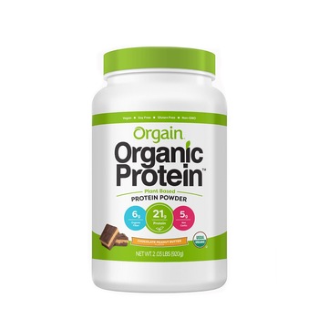 Orgain® Organic Protein™ Proteina Vegetala cu Aroma de Ciocolata si Unt de Arahide, 920 g Orgain® Organic Protein™ Proteina Vegetala cu Aroma de Ciocolata si Unt de Arahide, 920 g