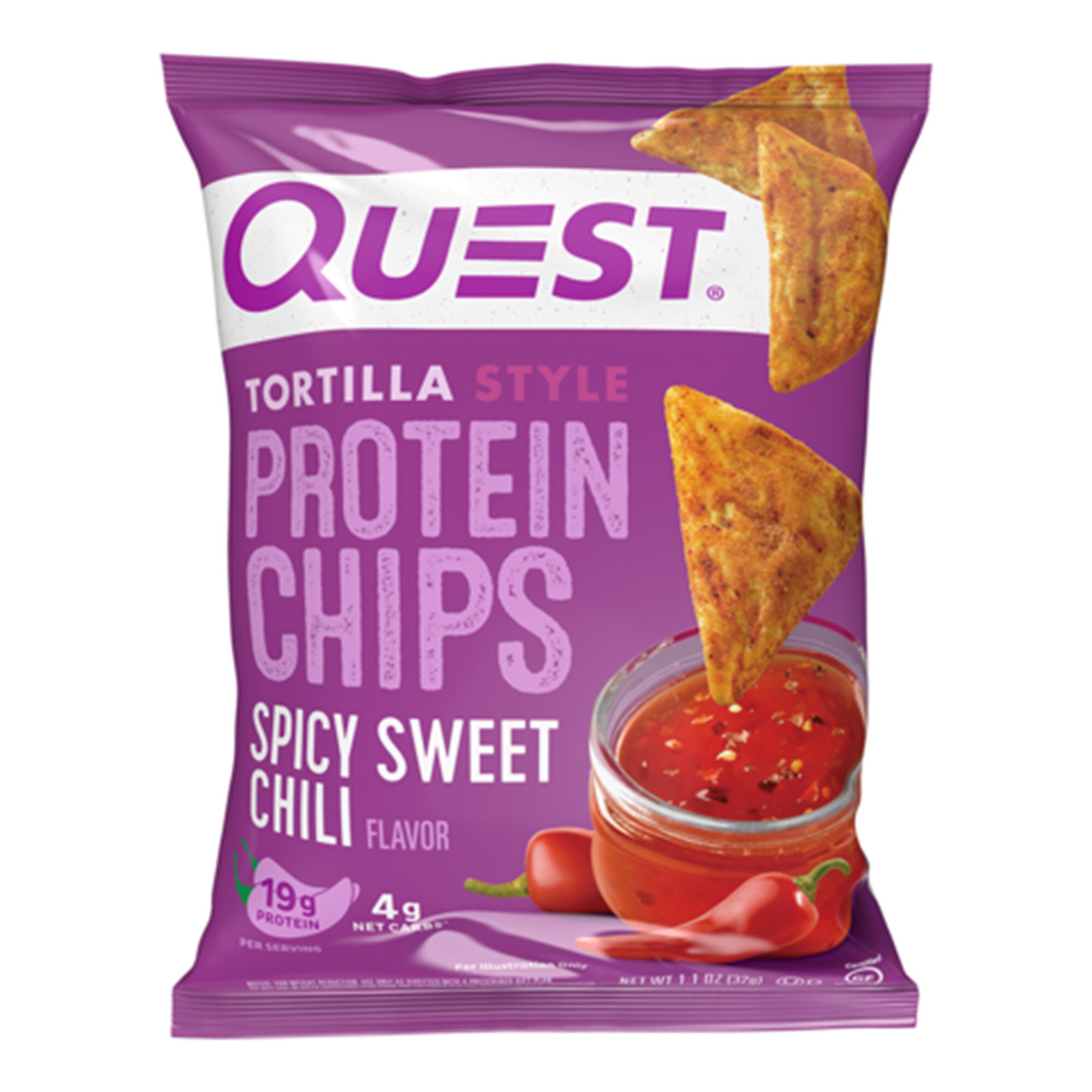 Quest® Nutrition Chipsuri Proteice cu Aroma de Spicy Sweet Chilli, 32 g