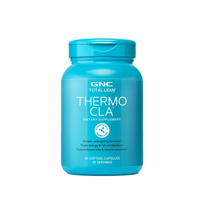 GNC Total Lean® Thermo CLA™, Acid Linoleic Conjugat, Formula Energizanta , 90 cps