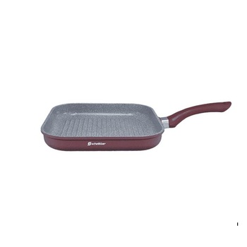 Grill aluminiu turnat ceramica 28cm Grill aluminiu turnat ceramica 28cm