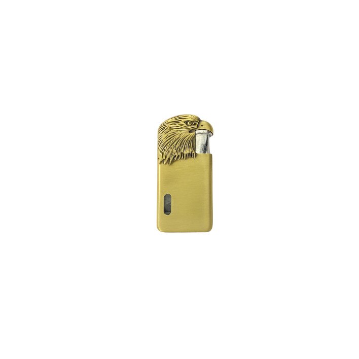 Bricheta metalica cu dublu sitem de aprindere Antivant + Flacara OFF-212