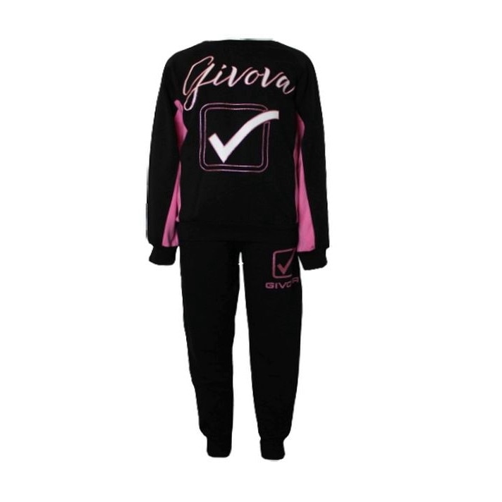 Trening fete Givova,model T0040,Negru, Marime 10 ani
