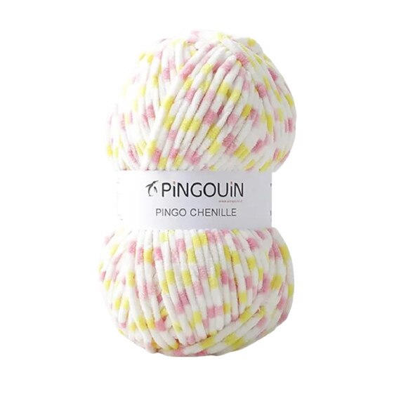 Fir pentru impletit Pingo Chenille Acidule, lungime 107 metri