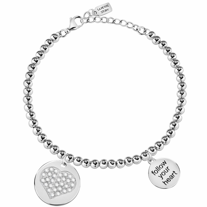 Bratara La Petite Story LPS05ASD10, Argintiu