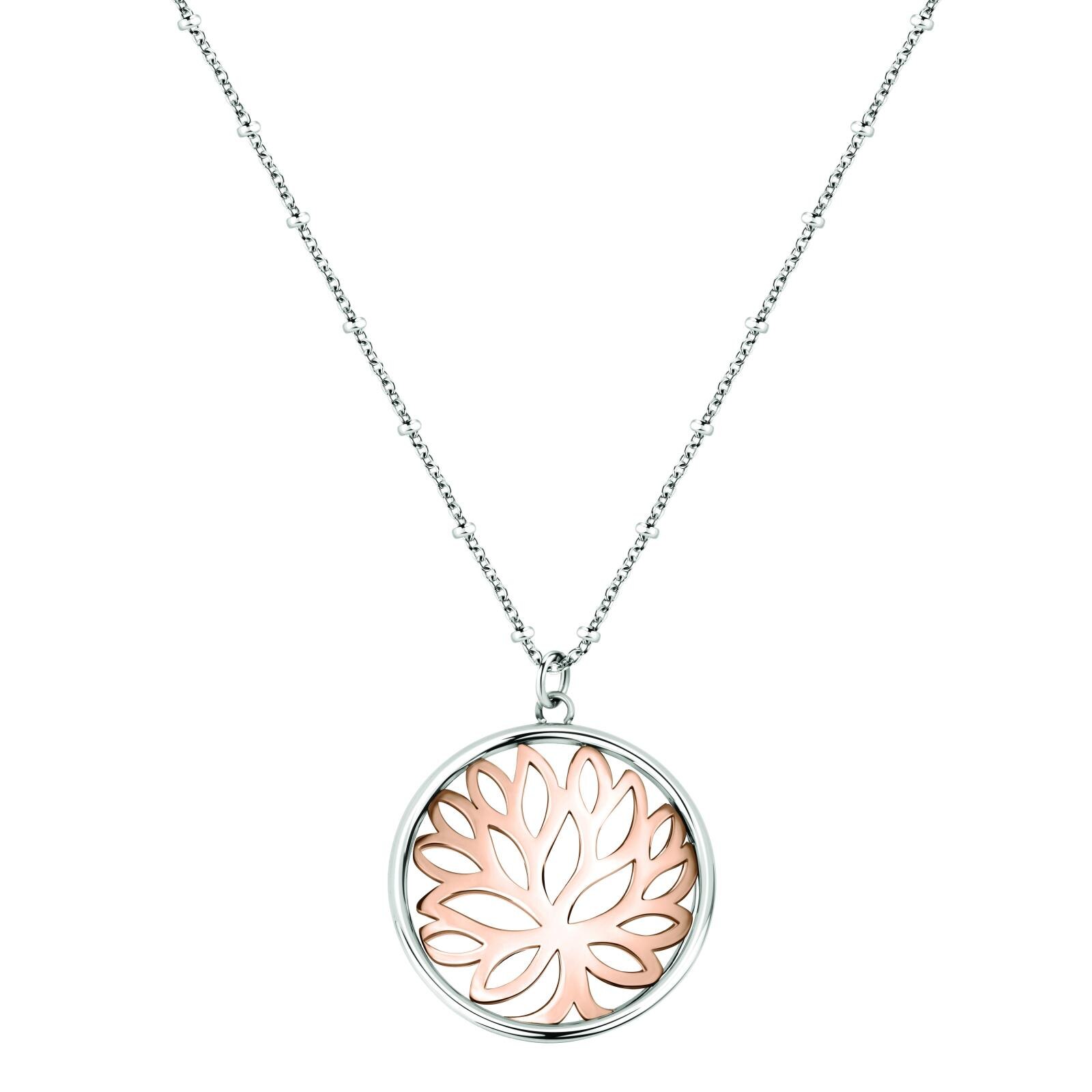 Colier Morellato SATD05, Argintiu, Rose gold
