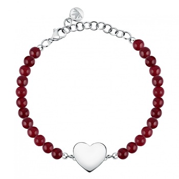 Bratara Morellato SATQ06, Argintiu, Rosu Bratara Morellato SATQ06, Argintiu, Rosu