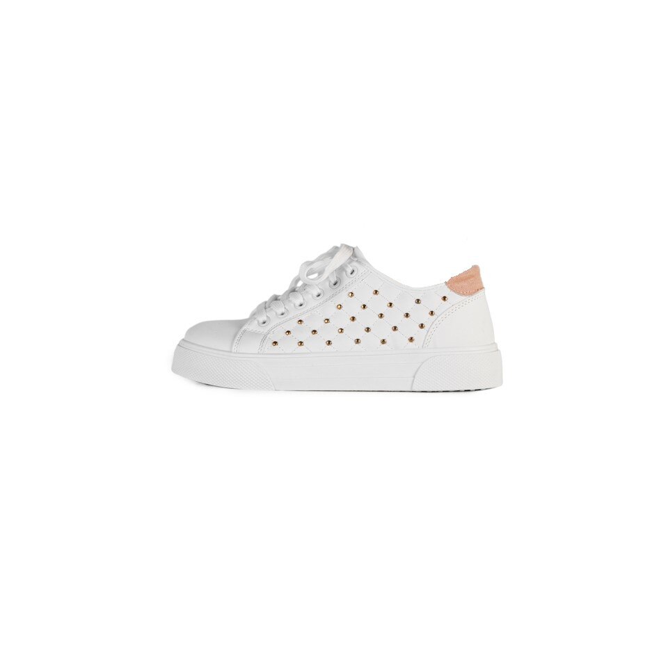 Pantofi sport dama PC-60, Alb/Roz