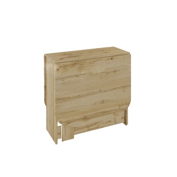 Masa extensibila Adolf,160x80x75 cm,pliabila,culoare sonoma,pal Masa extensibila Adolf,160x80x75 cm,pliabila,culoare sonoma,pal