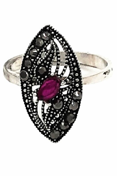 Inele ciclam m14, Roz inchis, 14 ( 54 mm circumferinta)