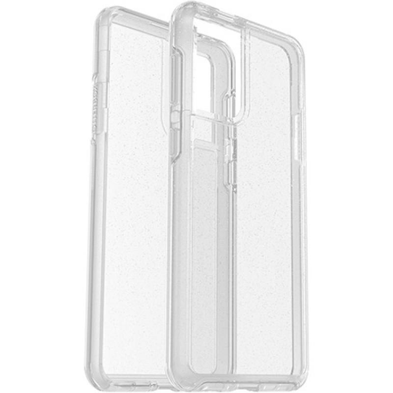 Carcasa antimicrobiana Otterbox Symmetry Clear compatibila cu Samsung Galaxy S21 Plus Stardust