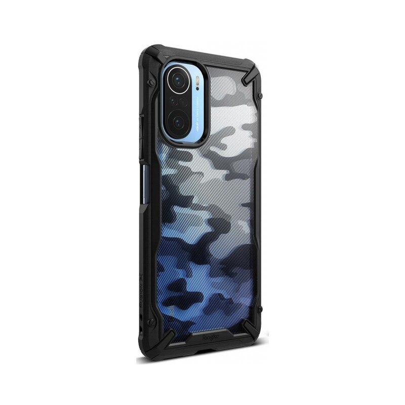 Husa Premium Ringke Fusion X Compatibila Cu Xiaomi Poco F3, Camo