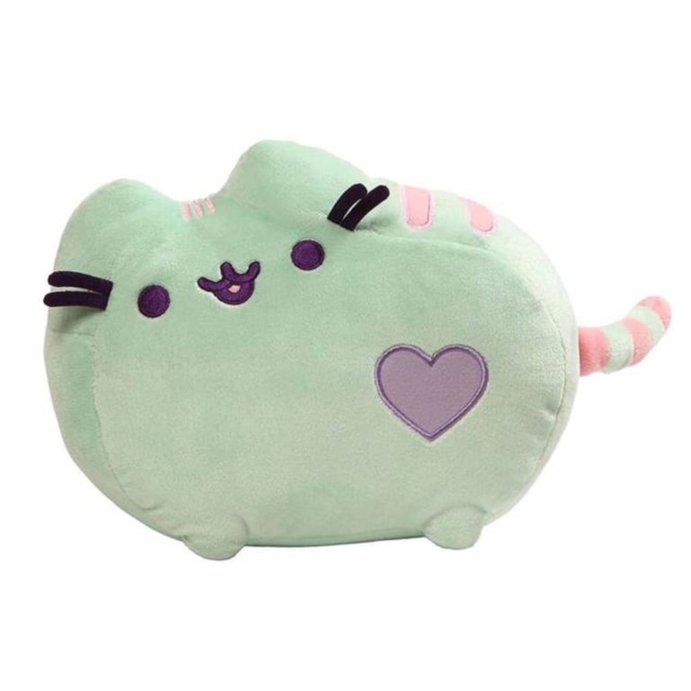 Jucarie de plus Pusheen Pastel, verde, 19 x 31 cm