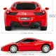 Masinuta Rastar RC - Ferrari 458, rosu, 1:24