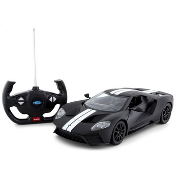 Masinuta Rastar RC - Ford GT, negru, 1:14 Masinuta Rastar RC - Ford GT, negru, 1:14