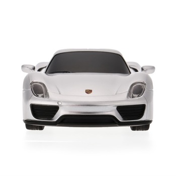 Masinuta Rastar RC - Porsche 918 Spyder, argintiu, 1:24 Masinuta Rastar RC - Porsche 918 Spyder, argintiu, 1:24