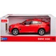 Masinuta diecast Rastar - Bmw X6M, rosu, 1:24