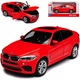 Masinuta diecast Rastar - Bmw X6M, rosu, 1:24