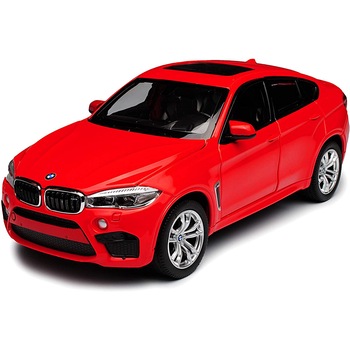 Masinuta diecast Rastar - Bmw X6M, rosu, 1:24 Masinuta diecast Rastar - Bmw X6M, rosu, 1:24