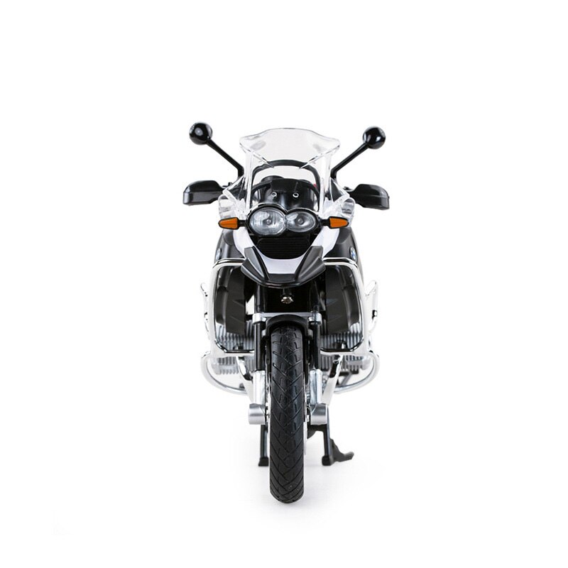 Motocicleta diecast Rastar - Bmw RS1200 GS, alba, 1:9
