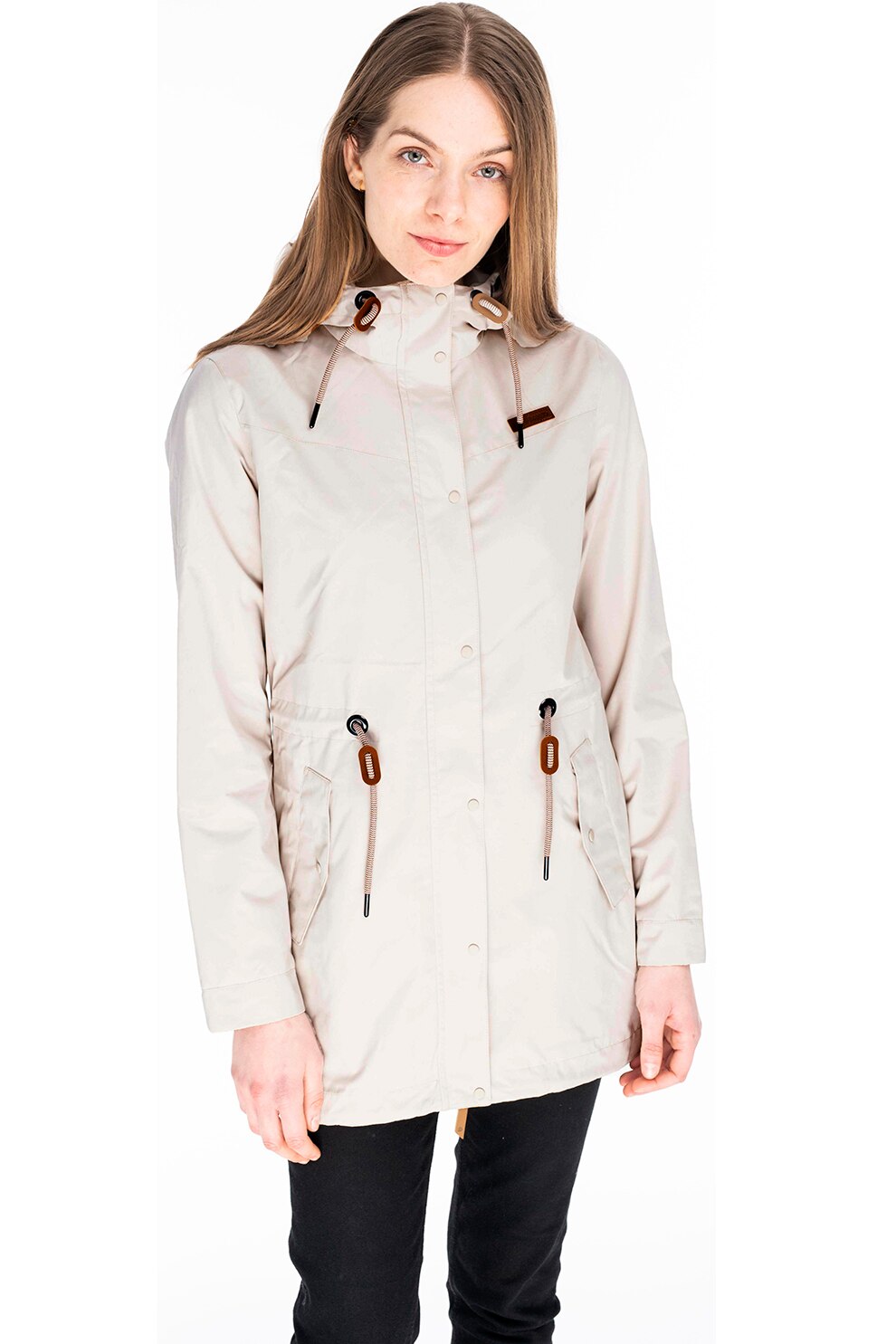 Fundango, Jacheta impermeabila cu gluga Tapara, Bej