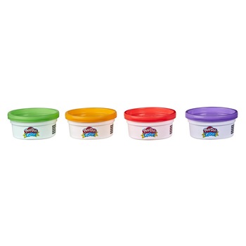 Set Plastilina Play-Doh Elastix, 4 cutiute Set Plastilina Play-Doh Elastix, 4 cutiute
