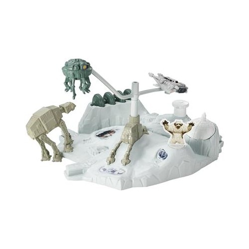 Jucarie Hot Wheels Star Wars Starship Hoth Echo Base Battle Play Set