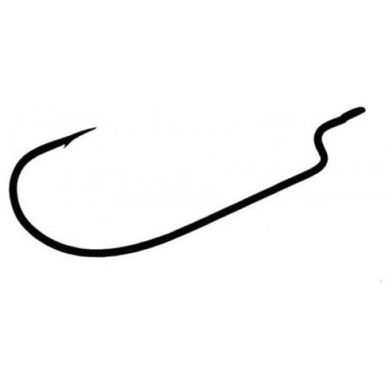 Owner Offset Worm Widegap 5102, black-chrome, 1/0