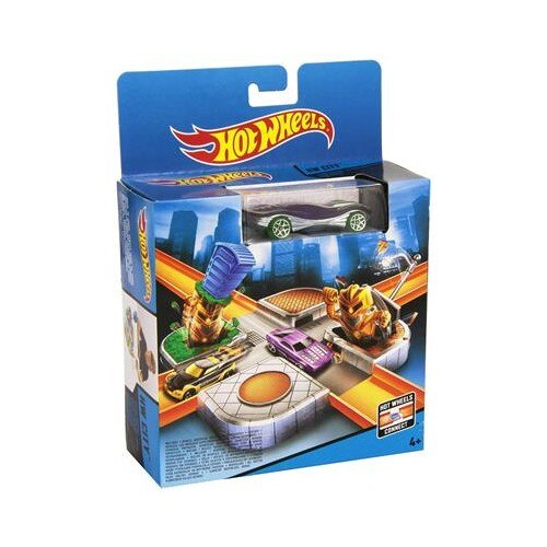 Jucarie Hot Wheels Cyborg Crossing Track Set