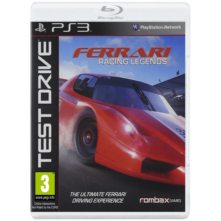 Тест драйв на играта Ferrari Racing Legends за PS3
