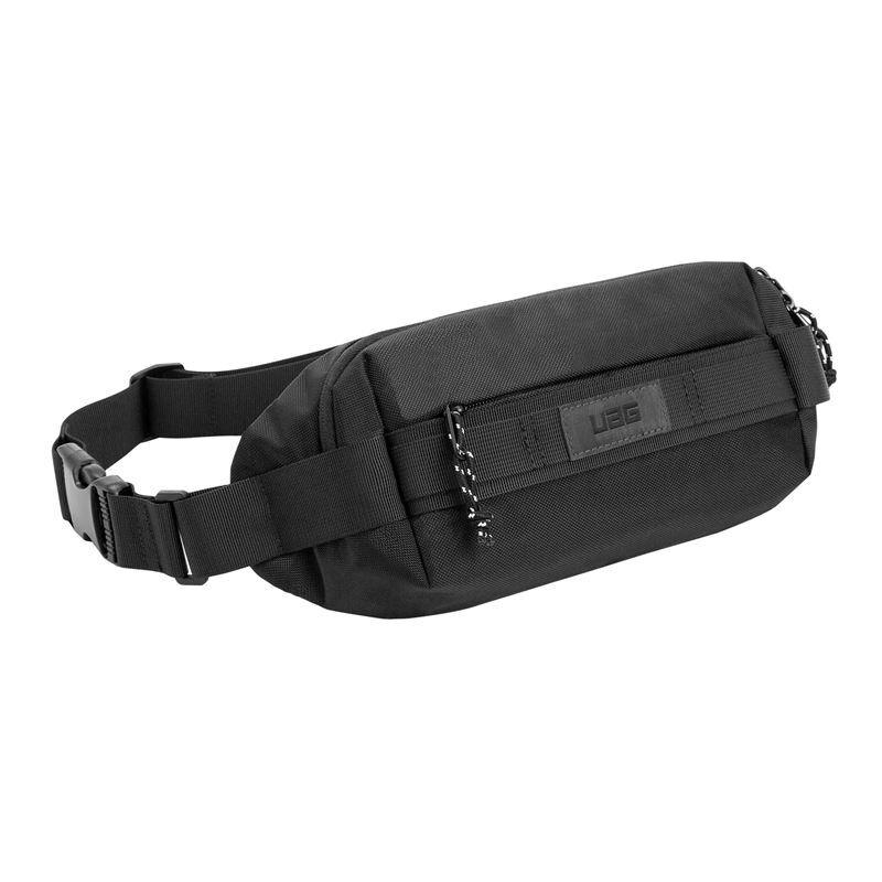 Borseta sport UAG Ration Hip Pack, 2 buzunare, Negru