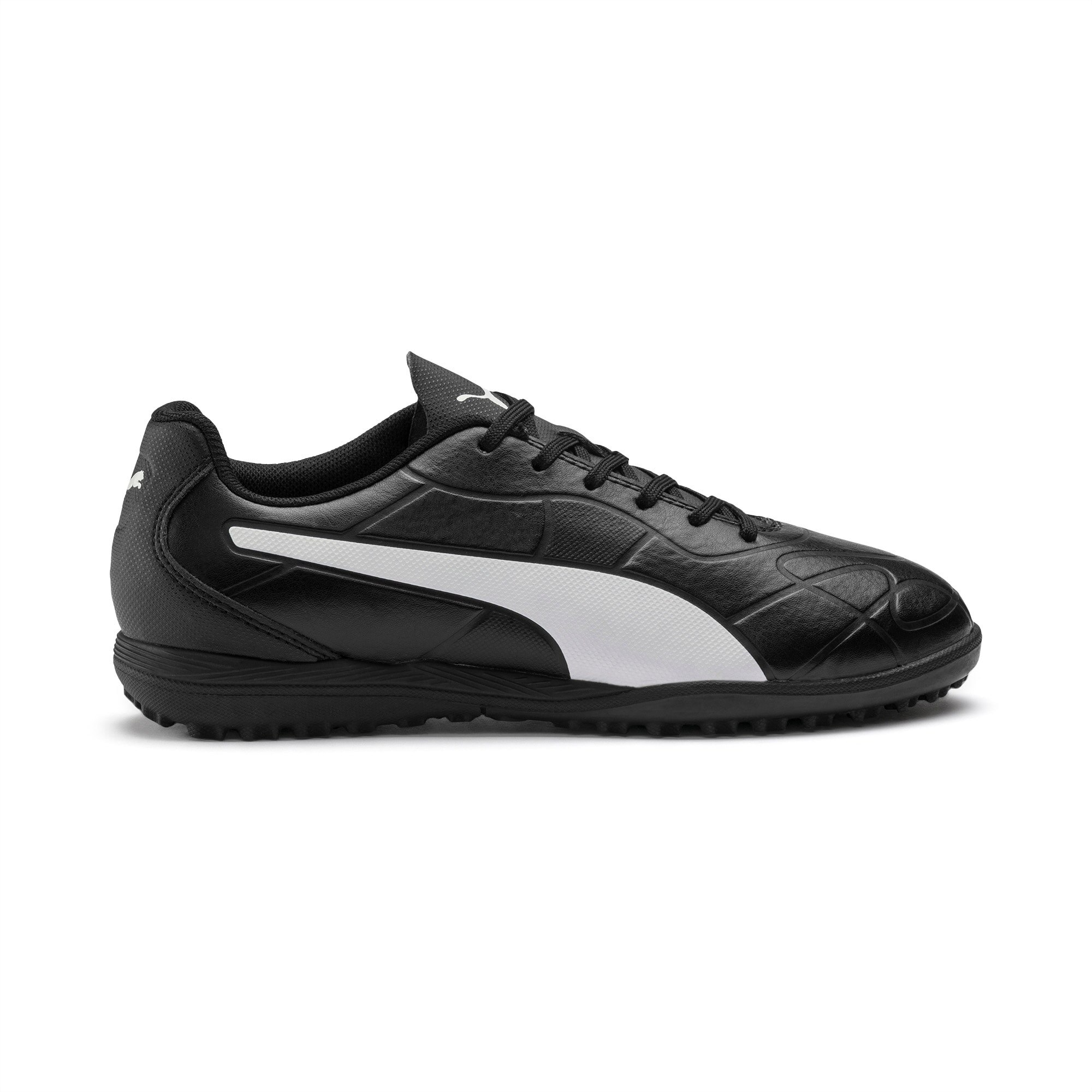 Ghete fotbal copii Puma Monarch II TT JR Negru