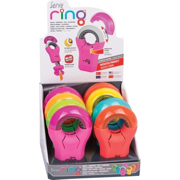 Set 8 Ascutitori Serve Ring Combo, radiera inclusa, prezentare pe display Set 8 Ascutitori Serve Ring Combo, radiera inclusa, prezentare pe display