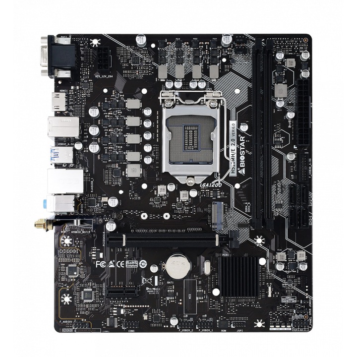 Placa de baza BIOSTAR H510MH/E 2.0, mATX, socket 1200