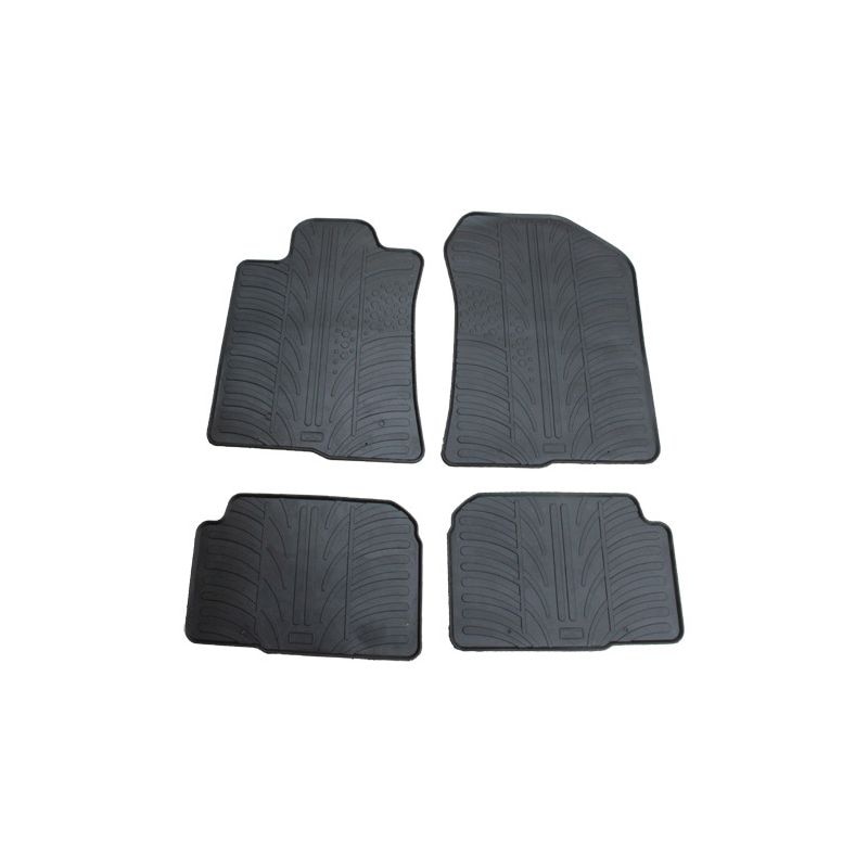 Set covorase Gledring Slovenia, cauciuc, pentru Toyota Corolla Verso 2004-2009, negru, 4 buc