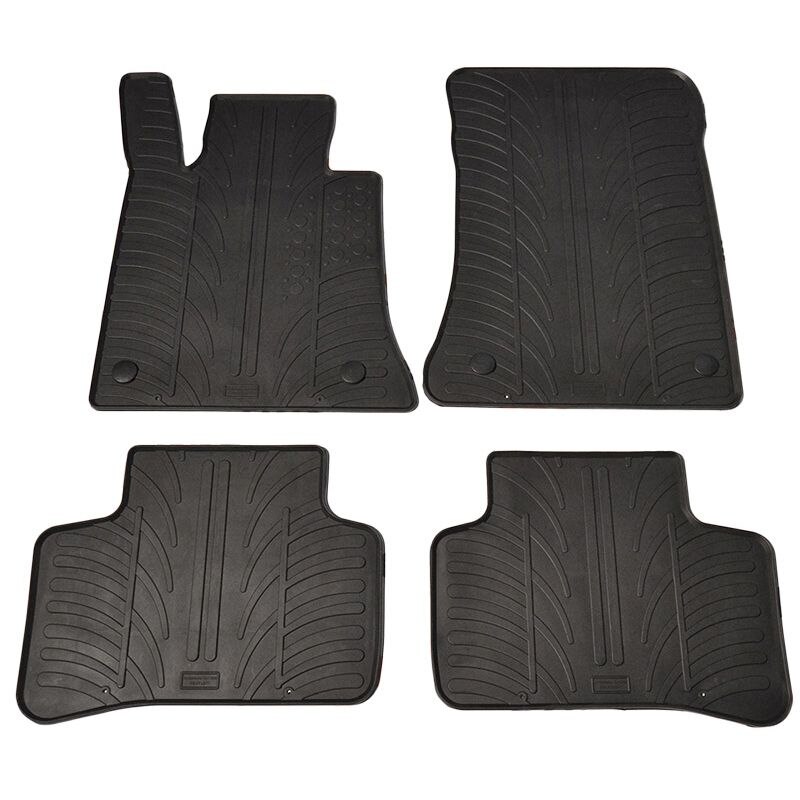 Set covorase Gledring Slovenia, cauciuc, pentru Mercedes GLK 2008- GLK X204, negru, 4 buc