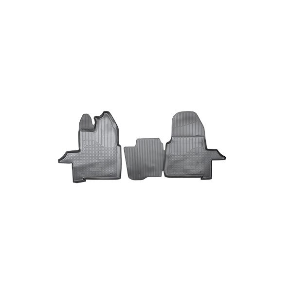 Set covorase auto cauciuc FIT FORD TRANSIT (2014-) (fata), 2 bucati