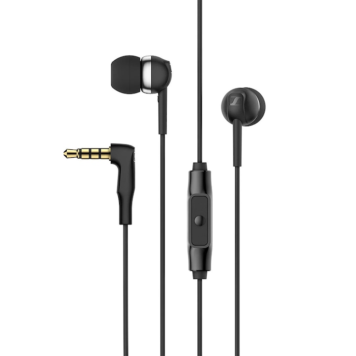 Sennheiser CX 80S mikrofonos fülhallgató, Fekete