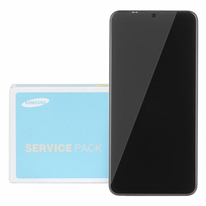 Дисплей Samsung Galaxy A02S A025G GH81-20181A Original Service Pack Черен