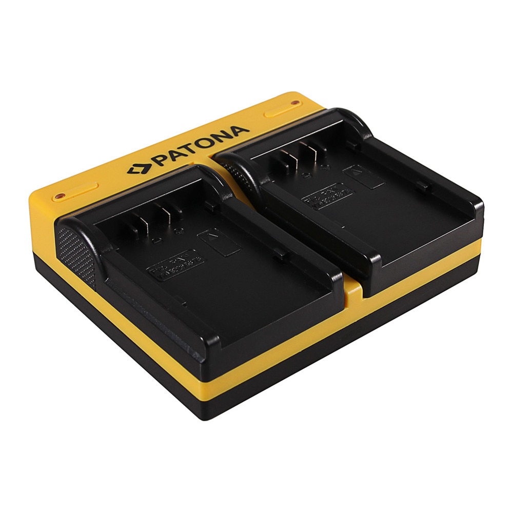 Incarcator PATONA DUAL USB placute pentru acumulator Panasonic VW-VBD26 VW-VBD58 VW-VBD78